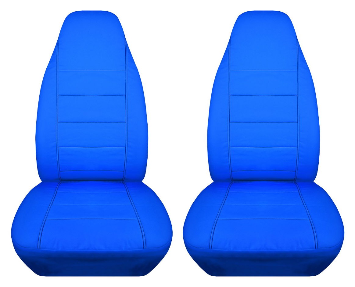 blue car seat cover
