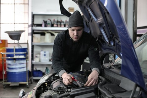a mechanic at work